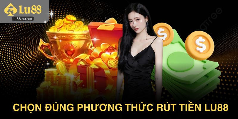 Chọn đúng phương thức rút tiền Lu88